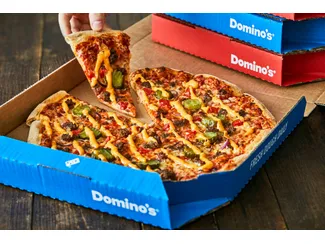 Скидка 25%  по промокоду в интернет-магазине  Domino's Pizza